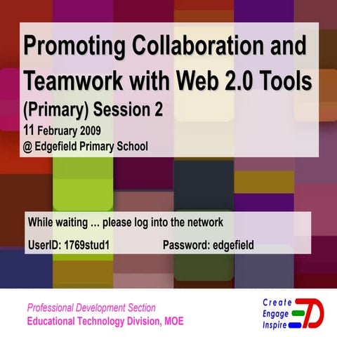 Promoting Collaboration And Teamwork Pri Session 2