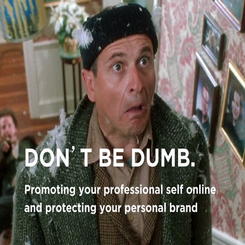 Promoting Yourself Online and Protecting Your Personal Brand