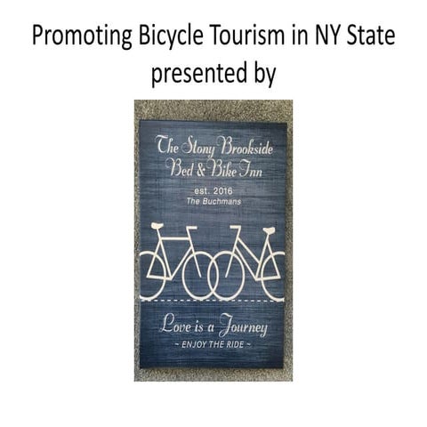 Promoting Bicycle Tourism