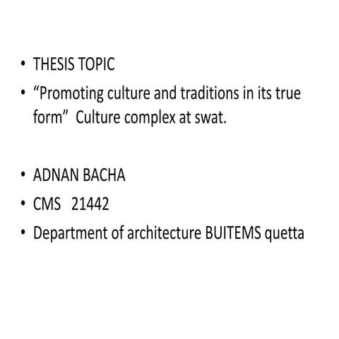 Promoting cultural studies and traditions in its
