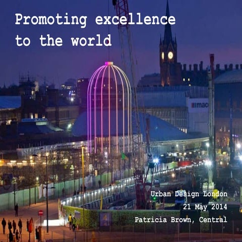 Promoting excellence to the world, Patricia Brown - Design Network Conference