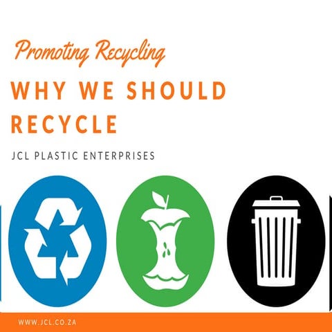Promoting recycling PPT
