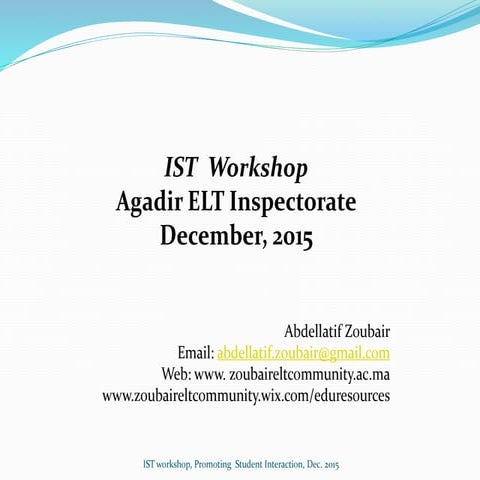 Promoting Student Interaction 