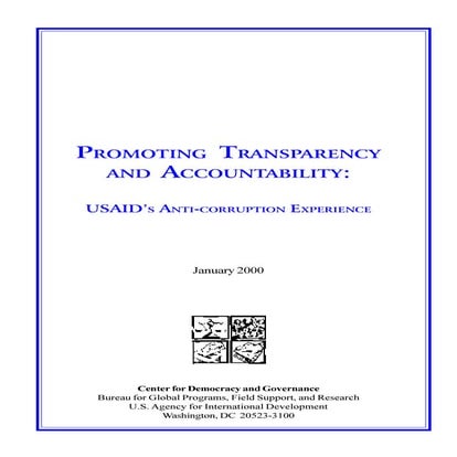 Promoting transparency and accountability | PDF