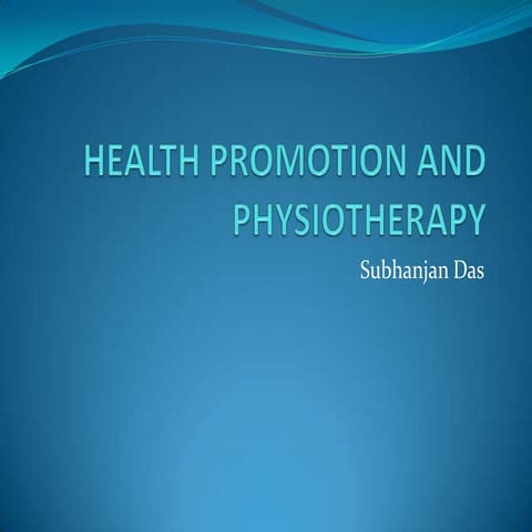 Health Promotion