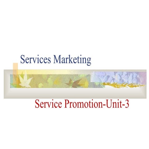 Promotion | PPT