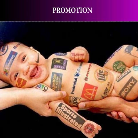 Promotion   an important element of marketing mix
