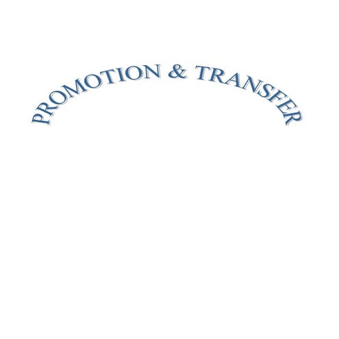 Promotion transfer
