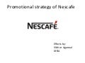 Promotional strategies of nescafe