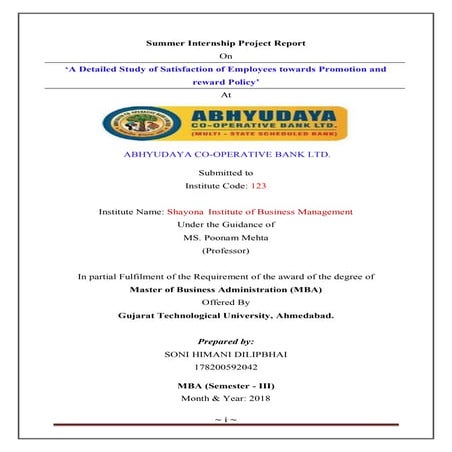 Promotion and reward policy of abhudaya co edited (1)