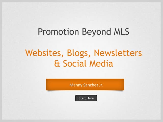 Promotion Beyond MLS