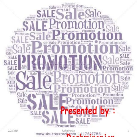 Promotion mix of marketing | PPTX