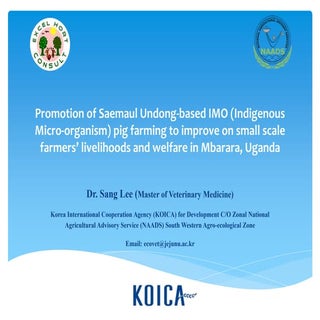 Promotion of saemaul undong based i...