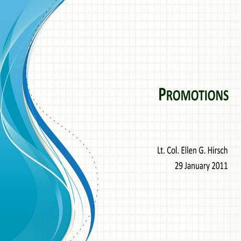 Promotions | PPTX