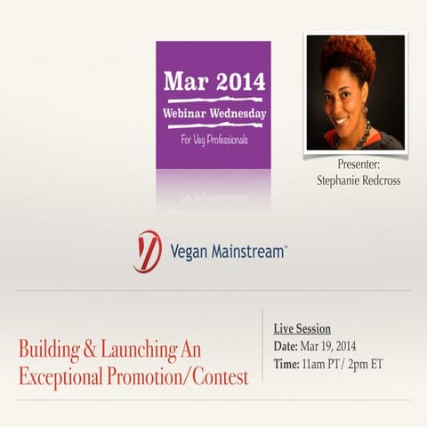 Building & Launching An Exceptional Promotion/Contest