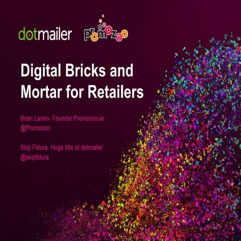 Promozoo- dotmailer bricks and mortar deck 