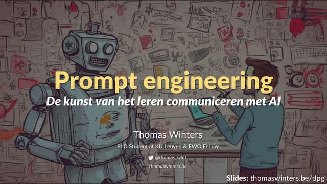 Prompt engineering: De kunst van het leren communiceren met AI