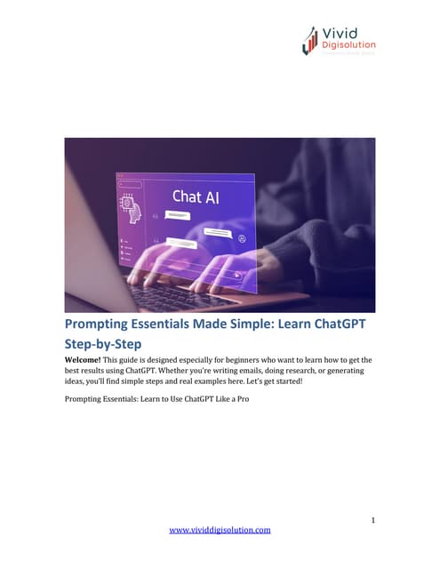 Mastering ChatGPT Prompts for Faster, Smarter Output