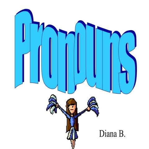 Personal Pronouns