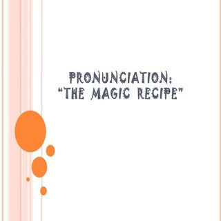 Pronunciation