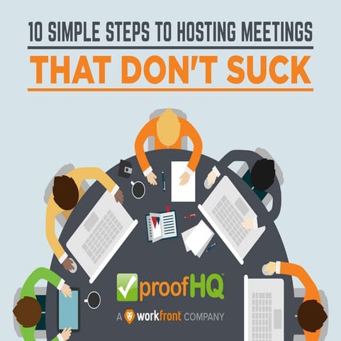 10 Simple Steps for Hosting Meetings that Don't Suck