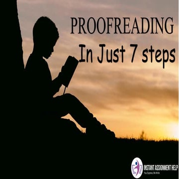Proofreading In Just 7 Simple Steps