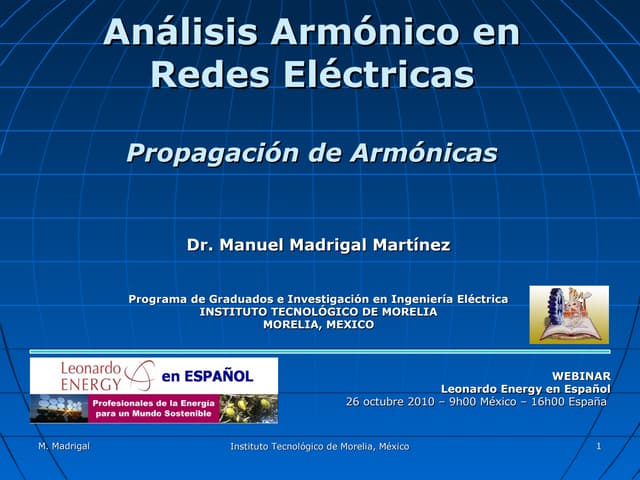 Armónicas de la red eléctrica - Pro...