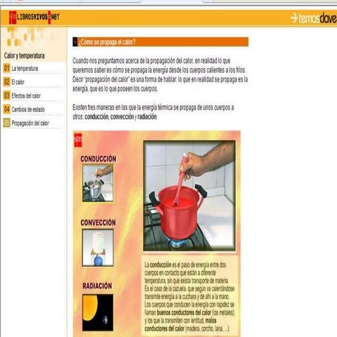 Propagacion del calor