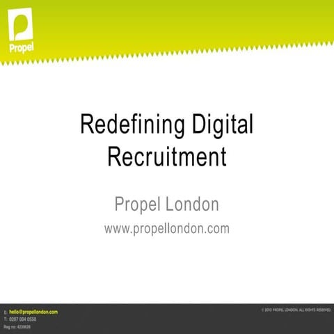 Propel Presentation | PPTX