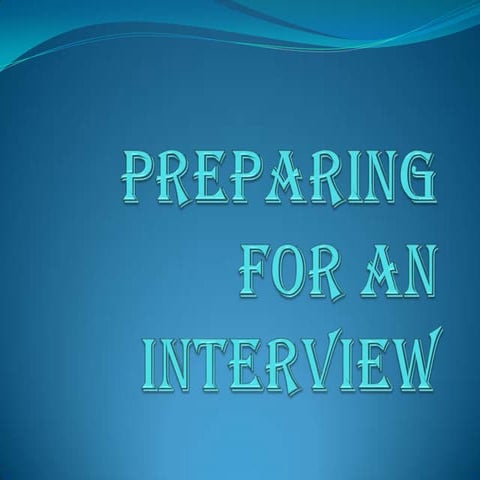 Job interview, Finland