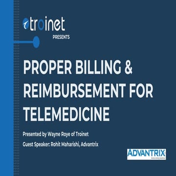 Properly Billing Telehealth Telemedicine