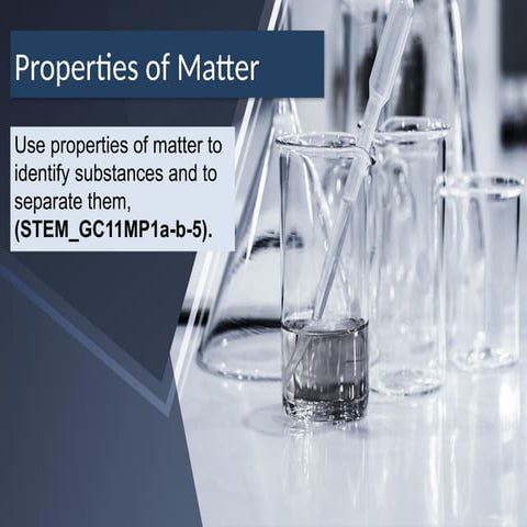 PROPERTIES-OF-MATTER chemistry lesson q1