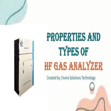 Properties and types of HF GAS ANALYZER.pptx