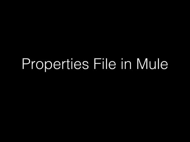 Propertiesinmule