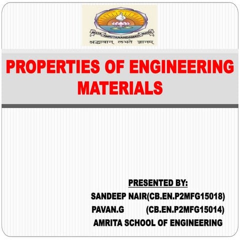 Propertiesofengineeringmaterials