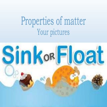 Properties of matter | PPTX