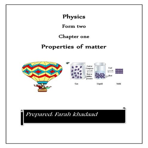 Properties of matter frx