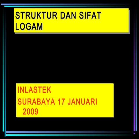 Properties of metal alloys