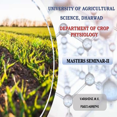 Different properties of Nanoparticle, its application in agriculture and futu...