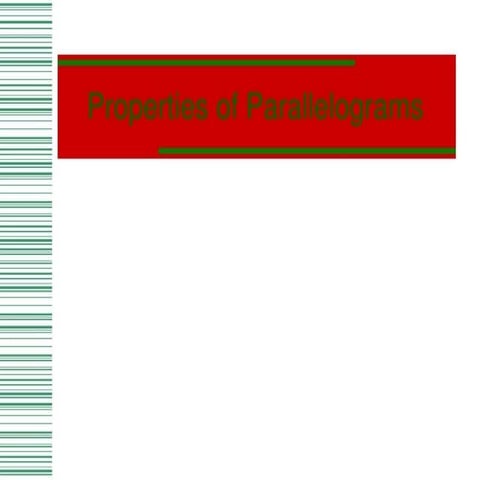 THE FIVE properties of parallelogram.pptx