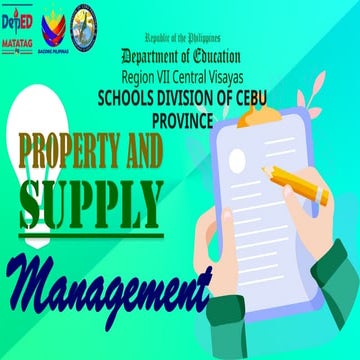 Property-and-Supply-PPT.pptx-Requirements needed for the Property and Supply ...