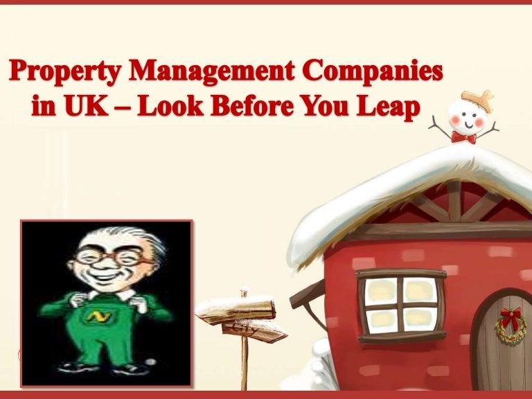 Property management companies in uk look before