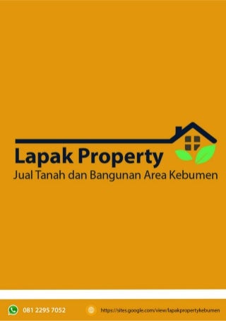 Tanah dan Bangunan Area Kebumen, Harga Tanah dan Bangunan Kebumen, Jual Tanah dan Bangunan Kebumen - Lapak Property