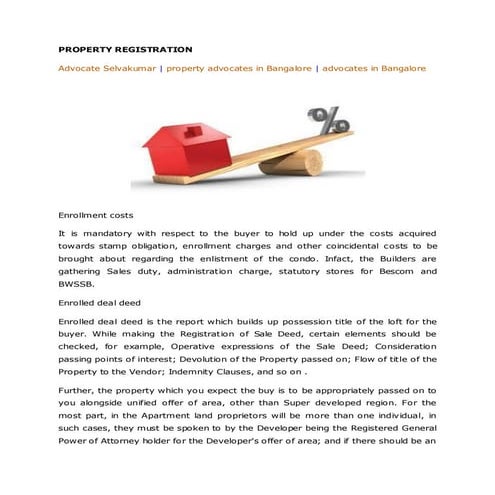 Property registration new | PDF