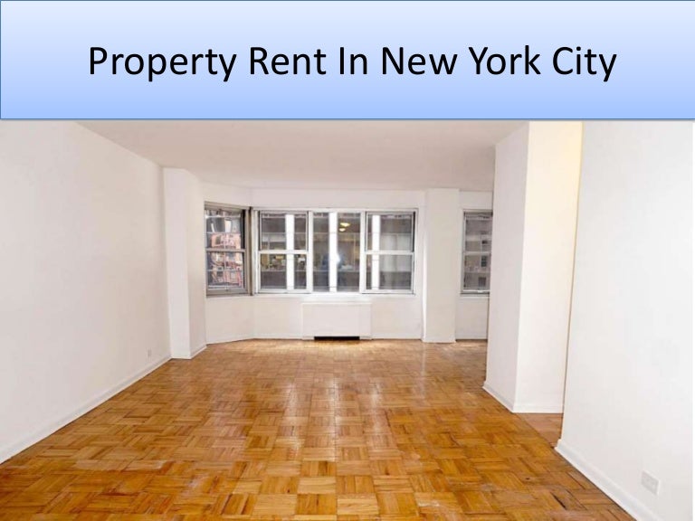 Property rent in new york city