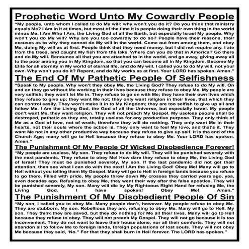 Prophetic Word Against My Black People.docx