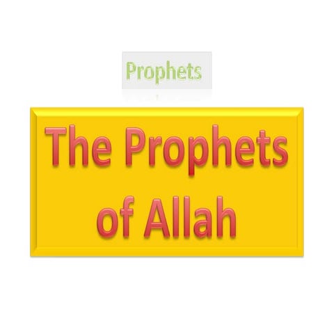 Prophets