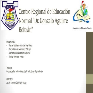 Propiedades de-la-suma-y-la-multiplicación exposición