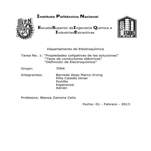 Propiedades coligativas de las soluciones electroliticas