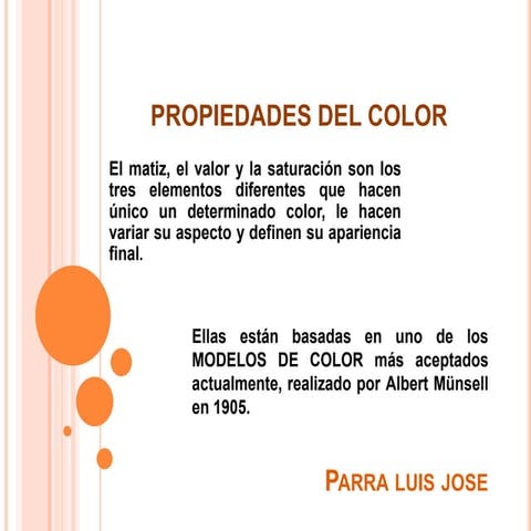 Propiedades del color